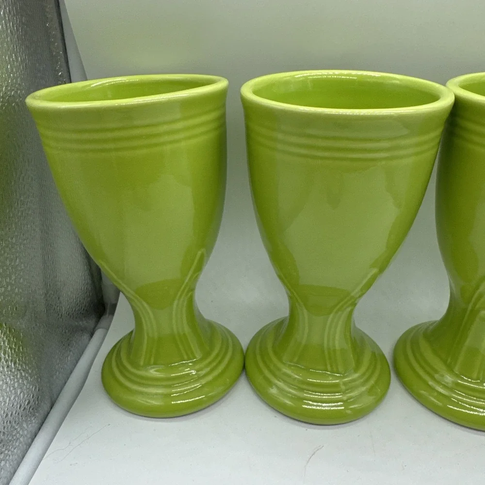 Fiestaware Chartreuse Goblet Set of 4 -NIB